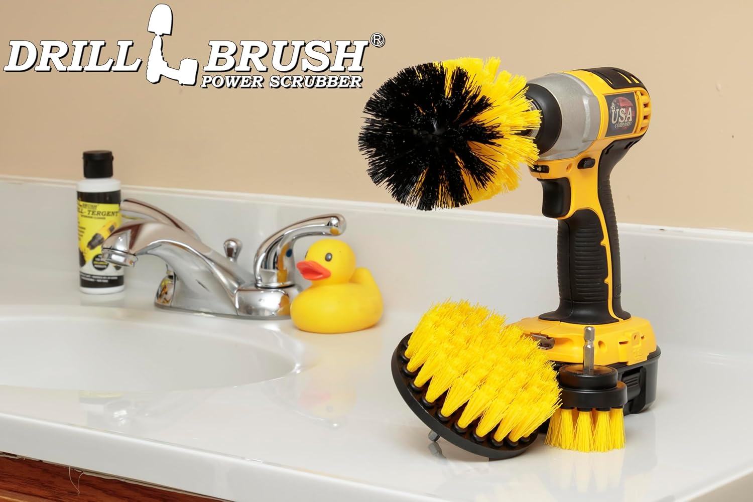 Drillbrush Power Brush Set for Bathroom Cleaning