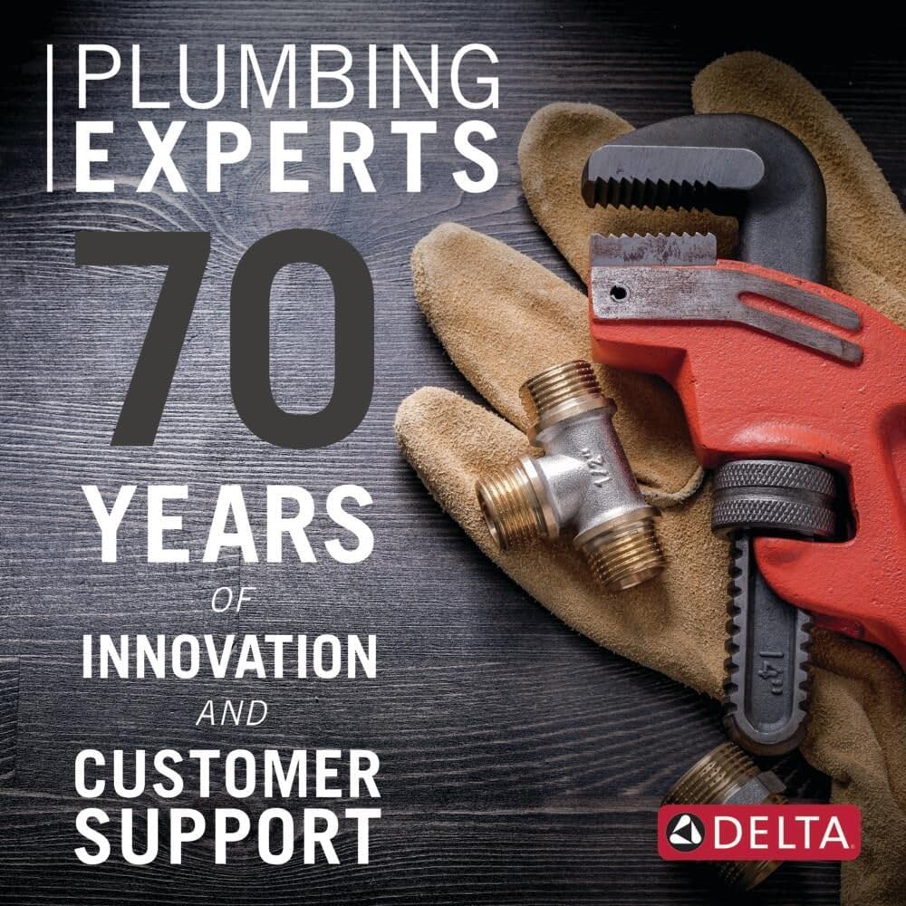 Delta 52663-SS 5-Setting H2Okinetic Shower Head 1