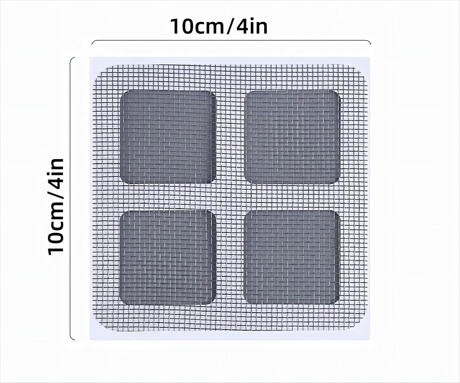 50 Pack Disposable Hair Catcher Sticker 4x4 Inch