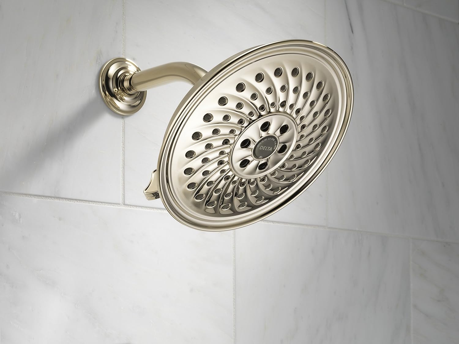Delta H2O Kinetic PowerDrench Showerhead 3 Settings 52687-PN