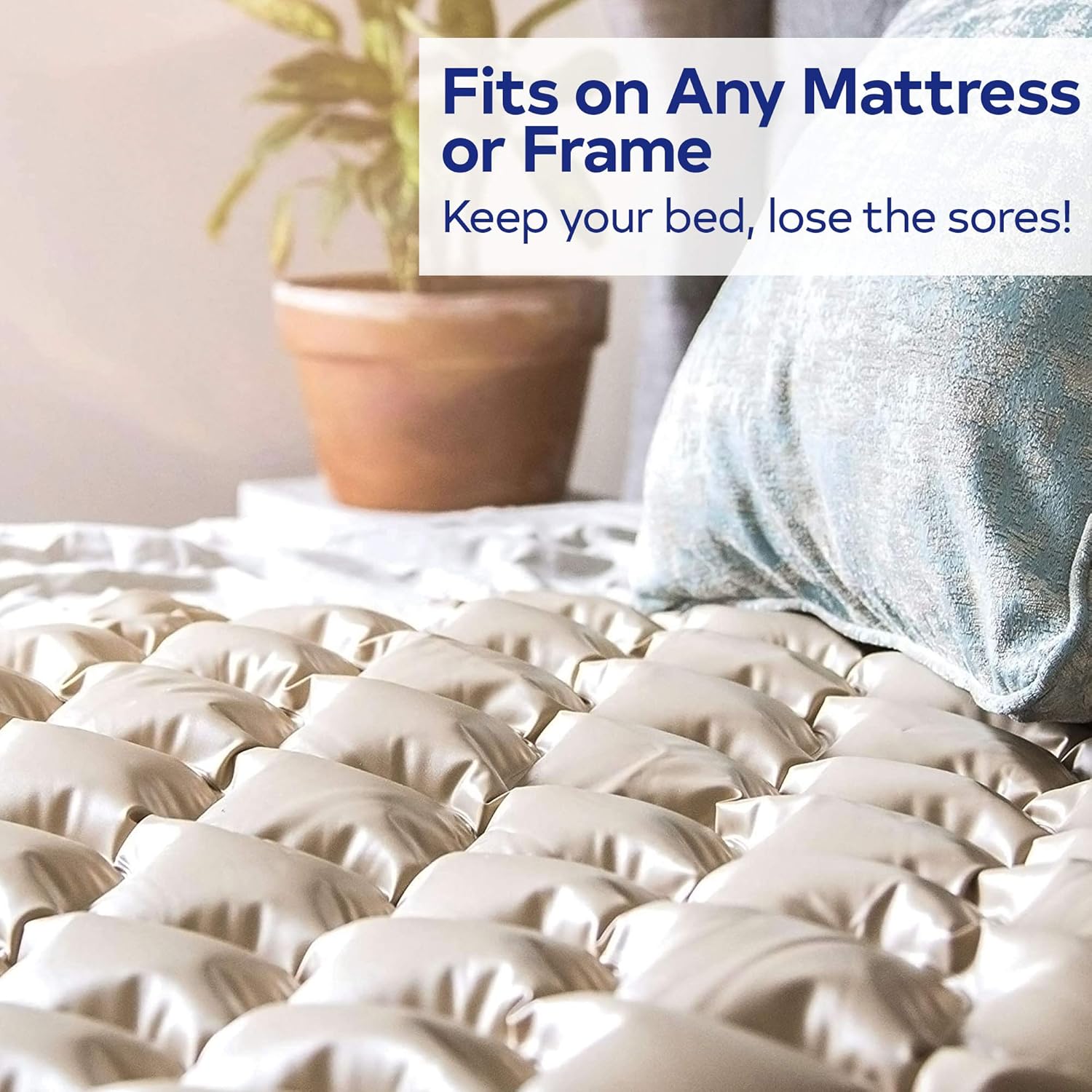 Bevel Medical Premium Alternating Air Pressure Mattress Pad