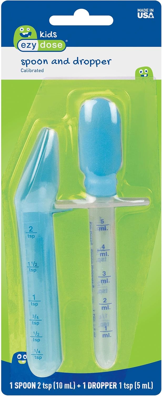 EZY DOSE Kids Oral Medicine Dropper Spoon Set