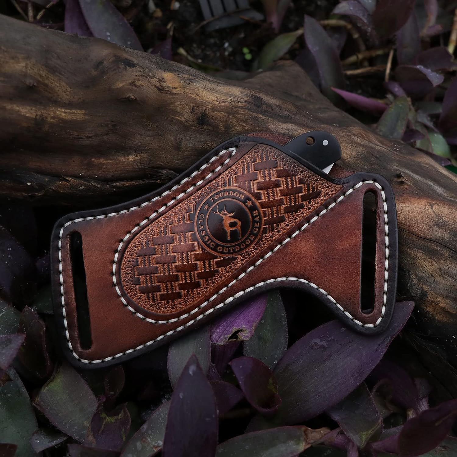 Tourbon Folding Knife Sheath for Belt Pocket 1