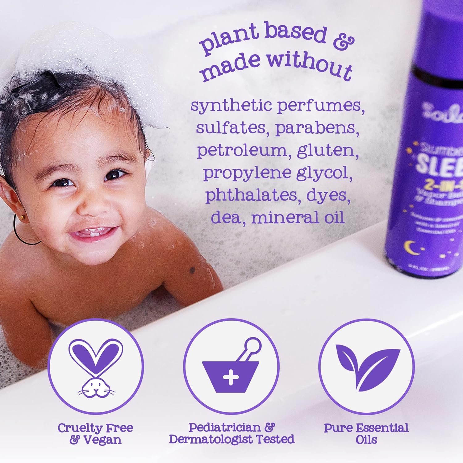 Oilogic Sleep Slumber Baby Bath Set 5-Pack