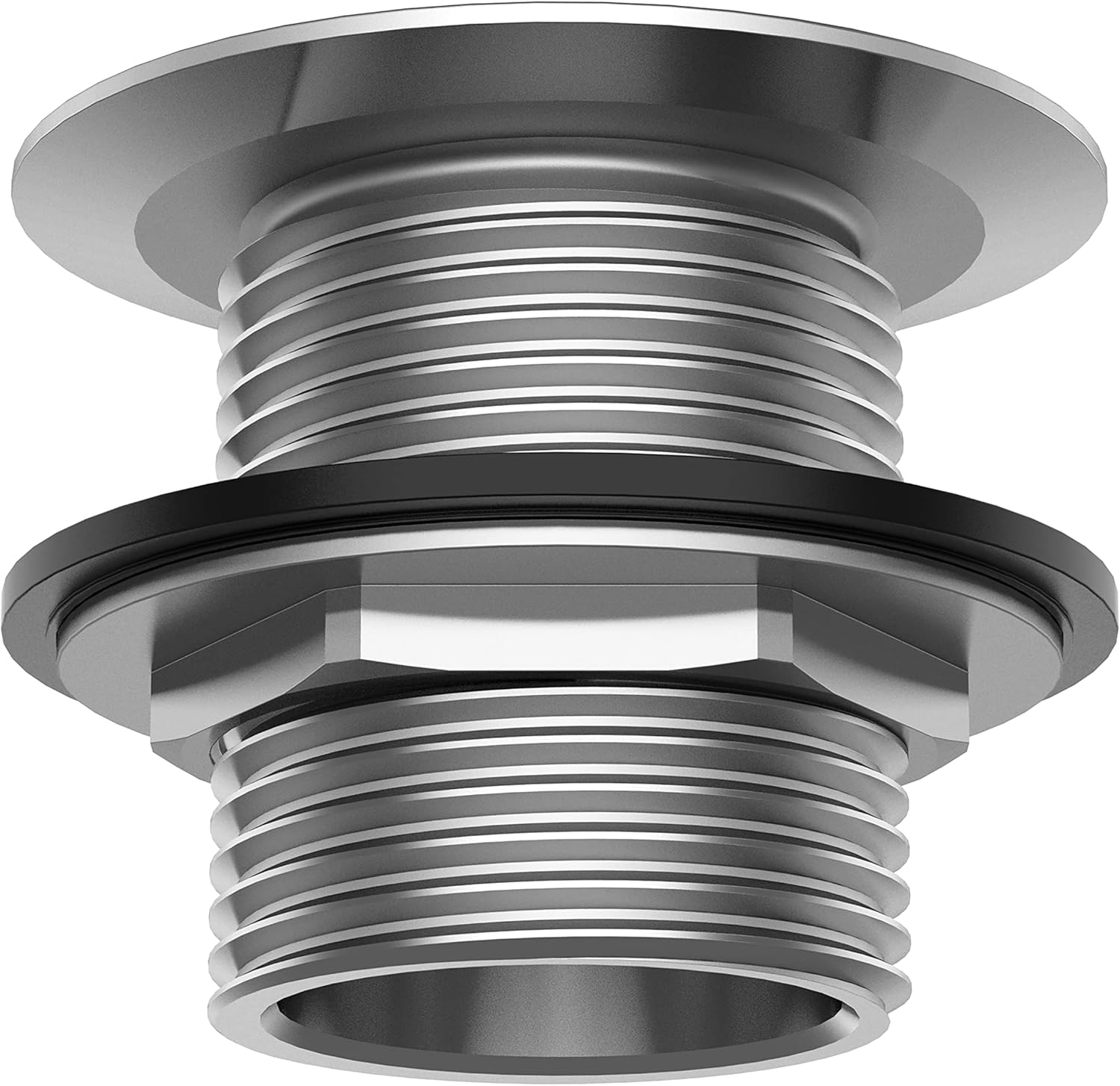 Leyso Stainless Steel Bar Sink Drain 1 NPS Thread