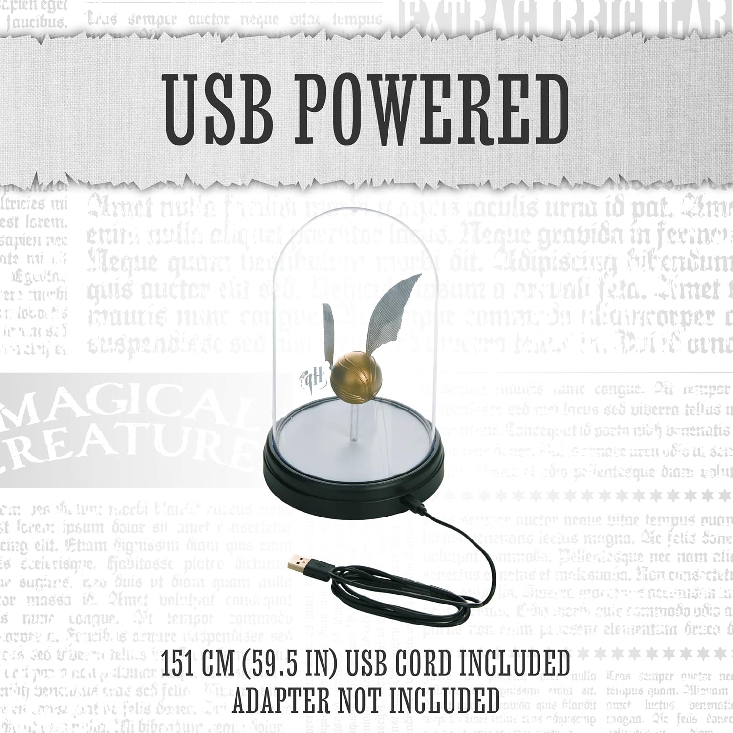 Paladone Harry Potter Golden Snitch USB Light