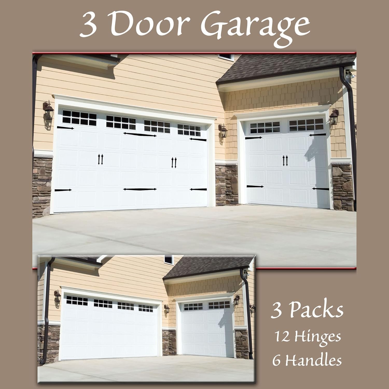 Household Essentials Decorative Garage Door Magnets Set of 6