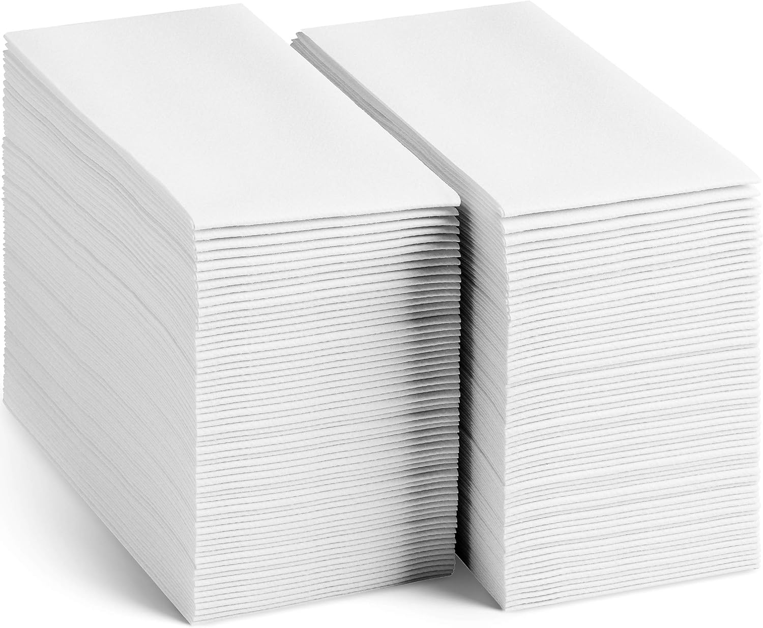 200-Pack Disposable Linen-Feel Guest Towels