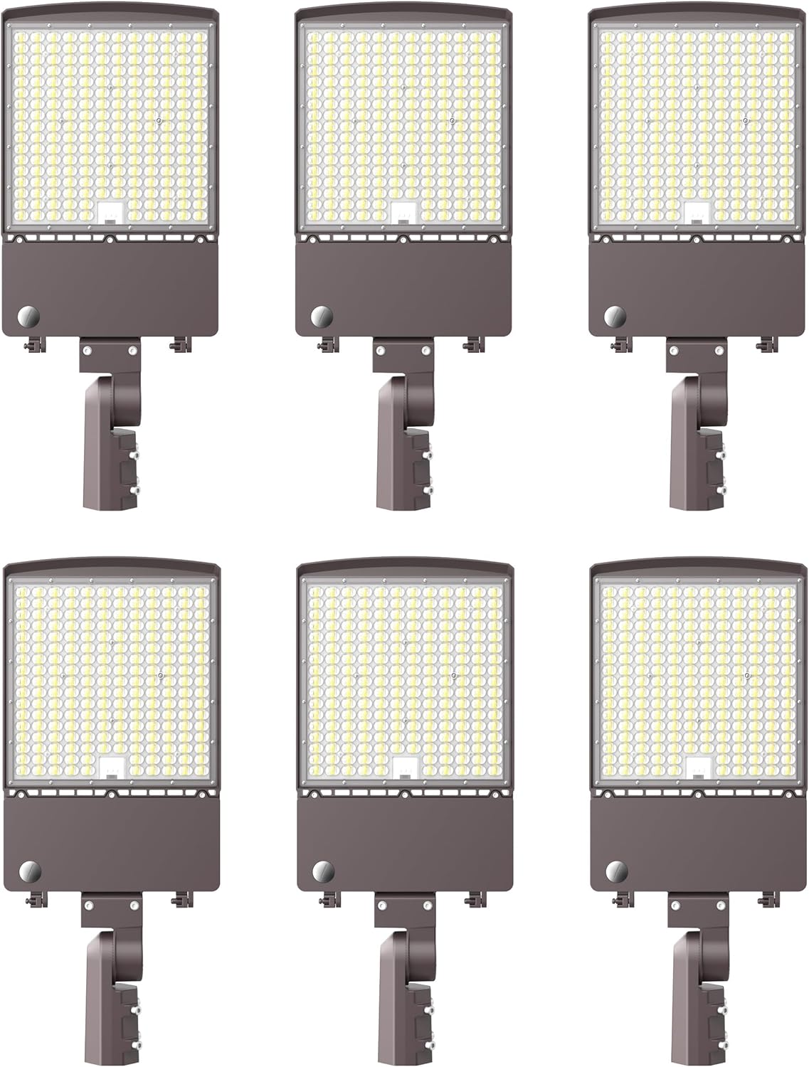 150W LED Street Light 6 Pack 22500 Lumens 5000K 5Yr Warranty IP65