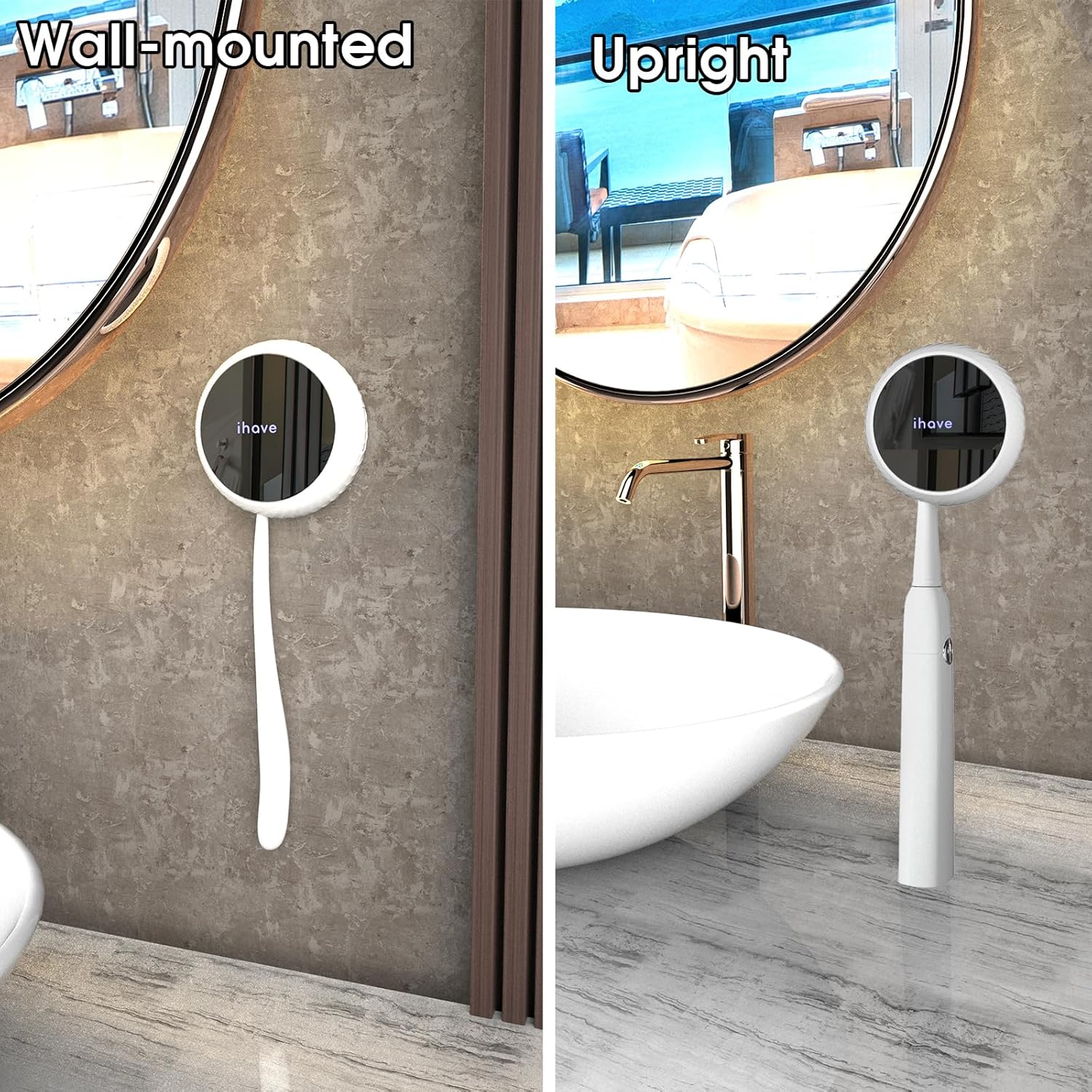 iHave UV Toothbrush Sanitizer Wall-Mounted