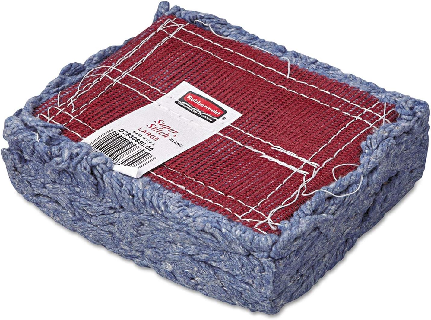 Rubbermaid Commercial D253BLU Mop Head Replacement 6Carton