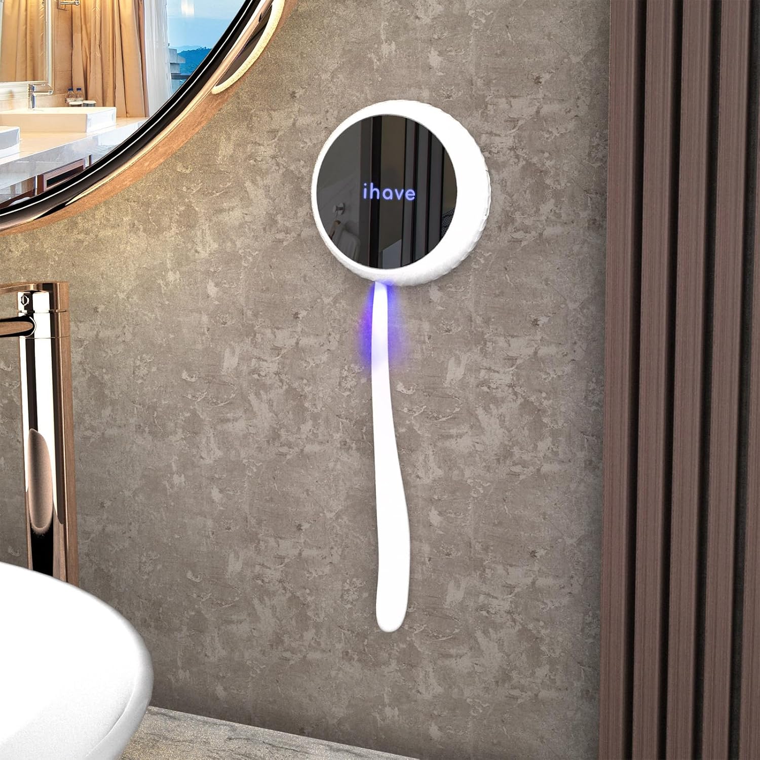 iHave UV Toothbrush Sanitizer Wall-Mounted
