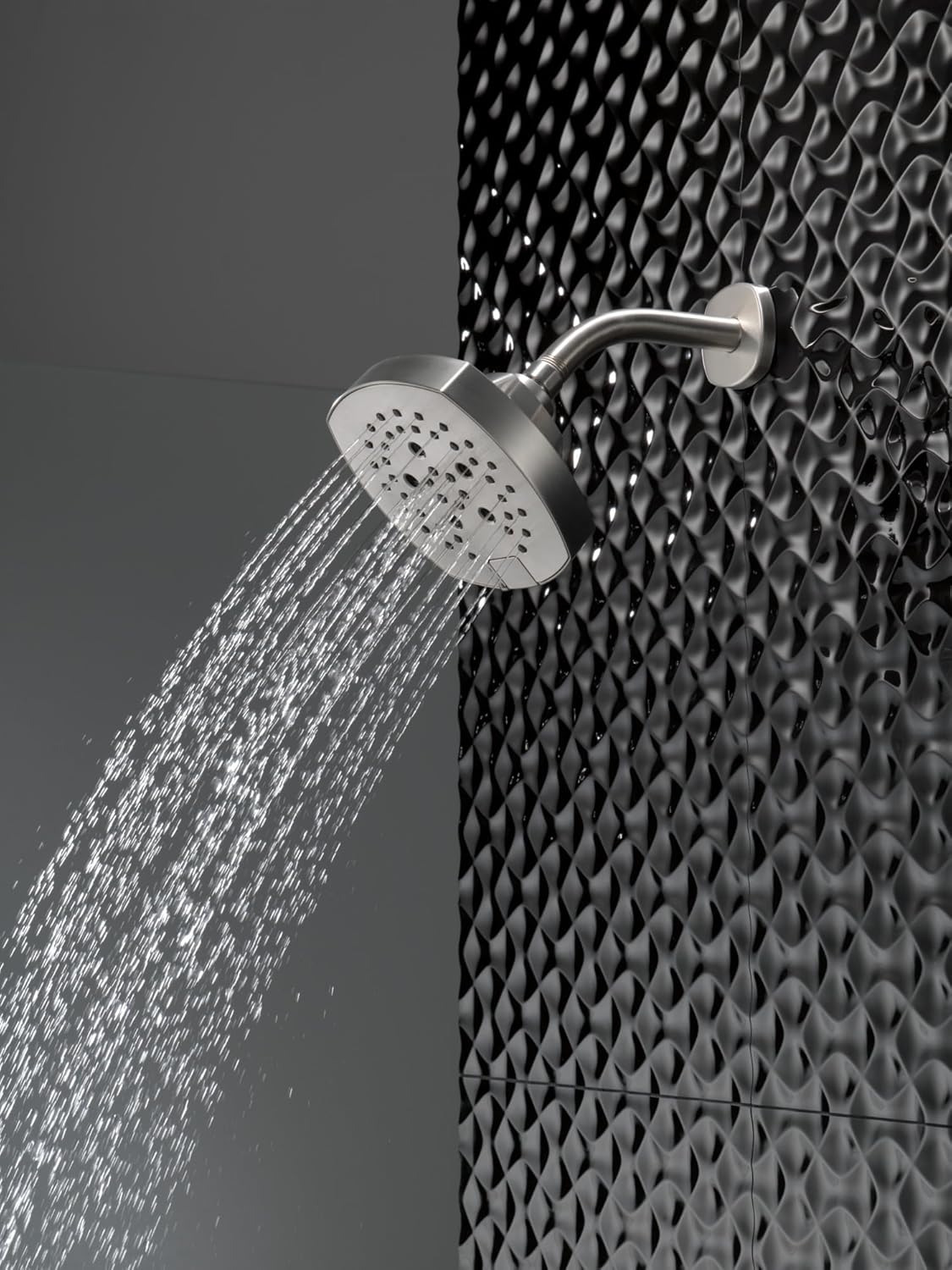 Delta 52663-SS 5-Setting H2Okinetic Shower Head 1