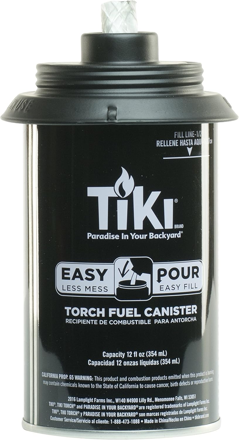 TIKI Torch Replacement Canister Set of 4 - 12 oz