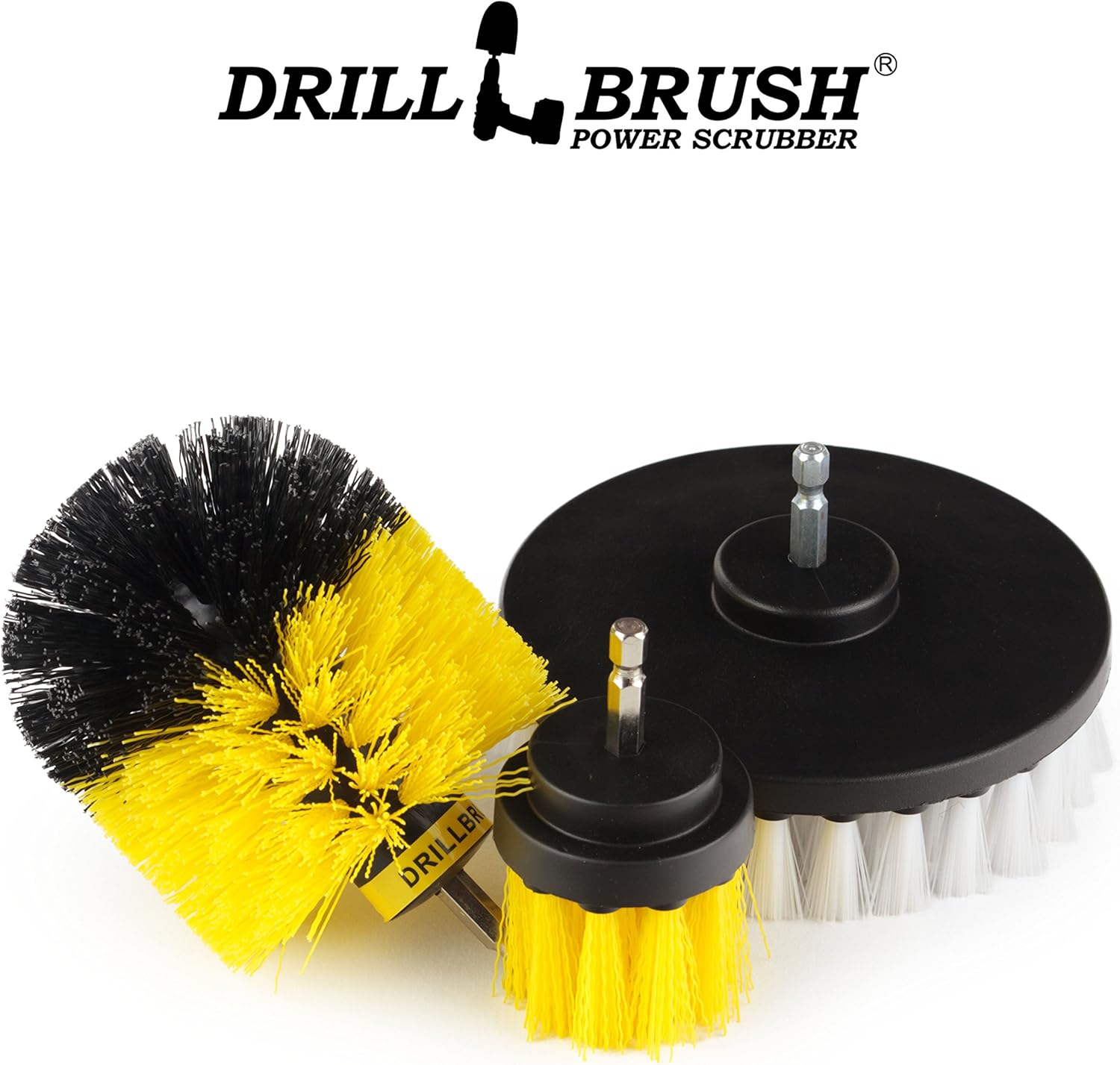 Drillbrush All-in-One Cleaning Kit for Bathrooms and More