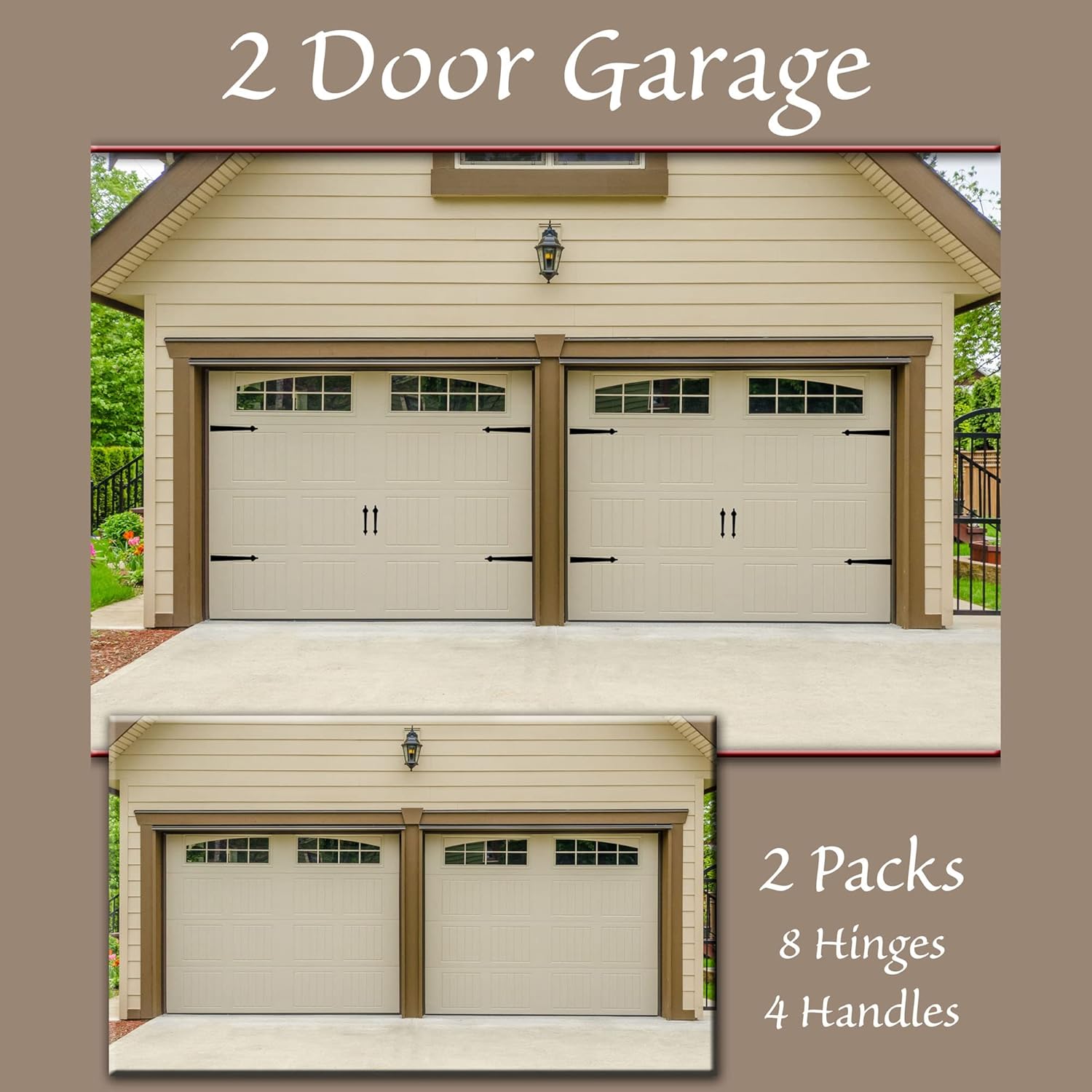 Household Essentials Decorative Garage Door Magnets Set of 6