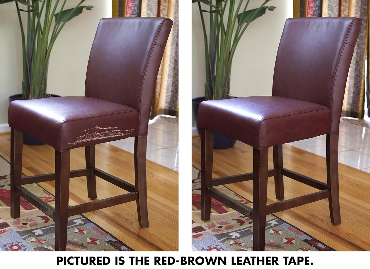 MATCH N PATCH Leather Repair Tape 225x15ft Red Brown