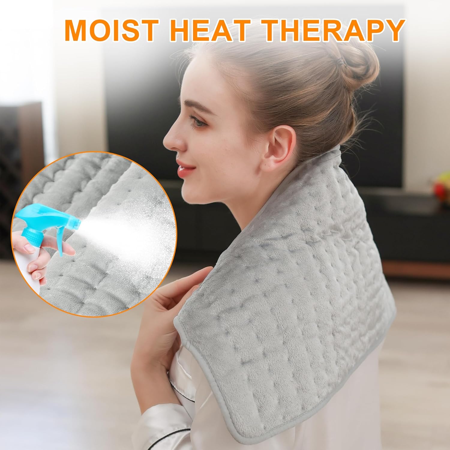 Deepsoon Heating Pad with 6 Temperature Settings