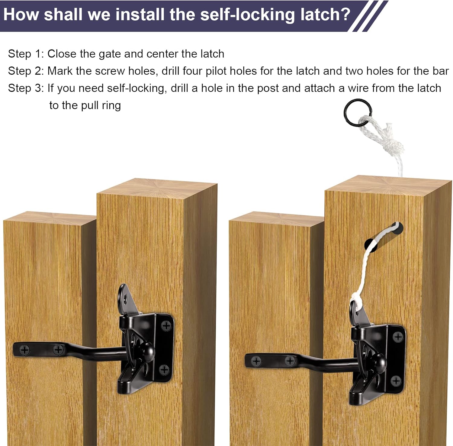GoldOrcle Anti Sag Gate Kit Heavy Duty 1