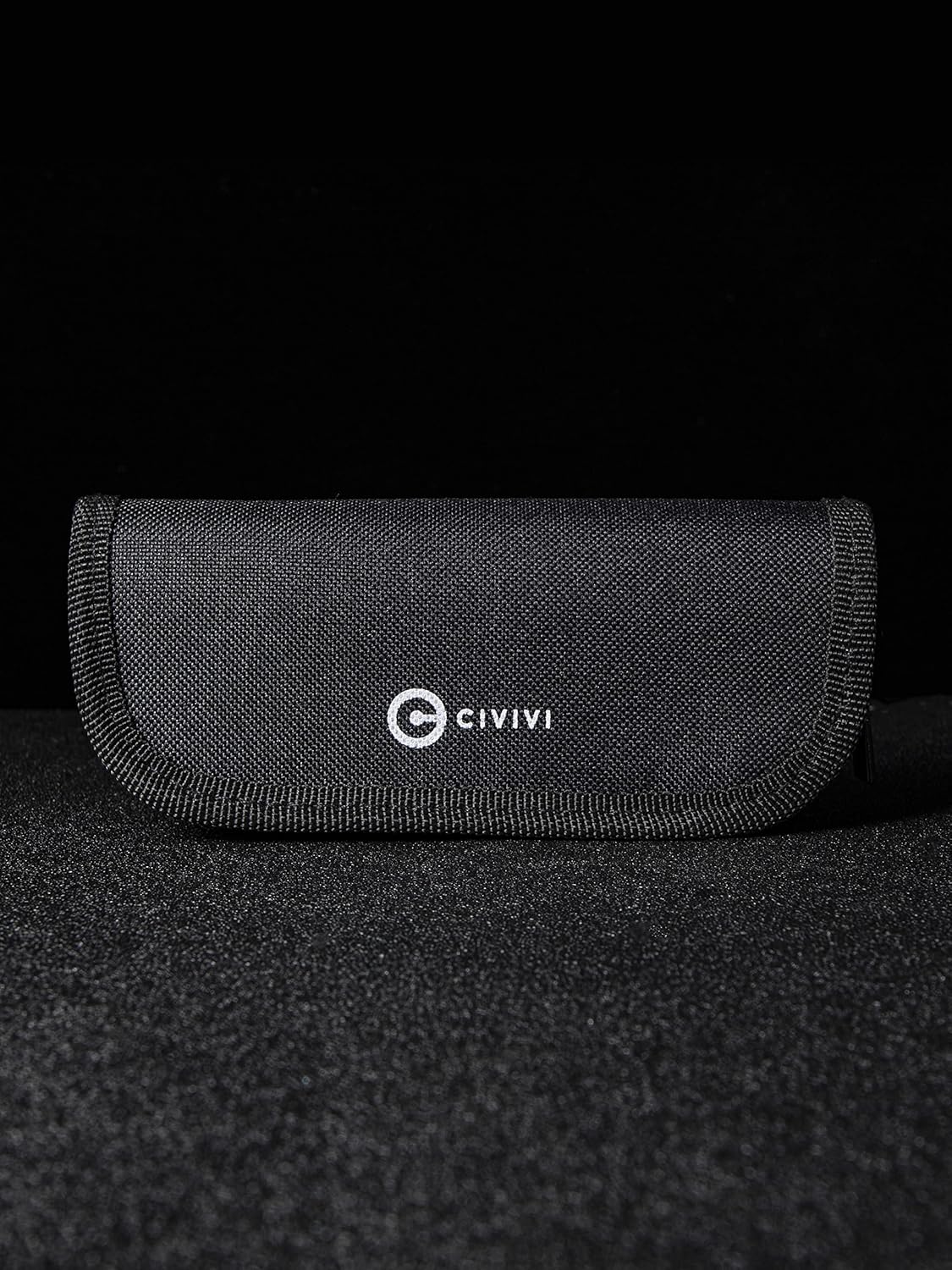 CIVIVI Nylon Knife Pouch - Pocket Knife Carrier with Fluff and Stickers C-01