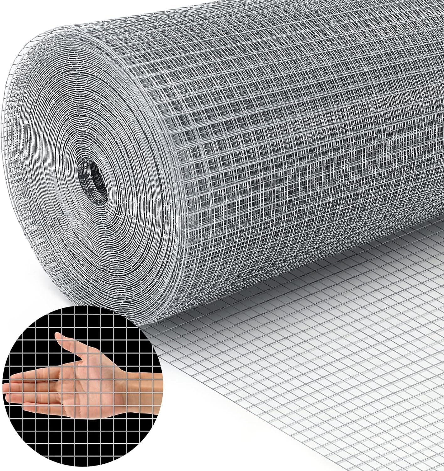 Land Guard 19 Gauge Galvanized Hardware Cloth Roll